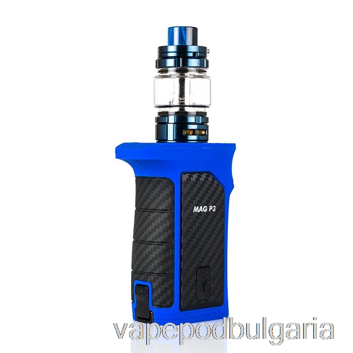 Vape 10000 Дръпки Smok Mag P3 230w & Tfv16 Starter Kit Blue / Black